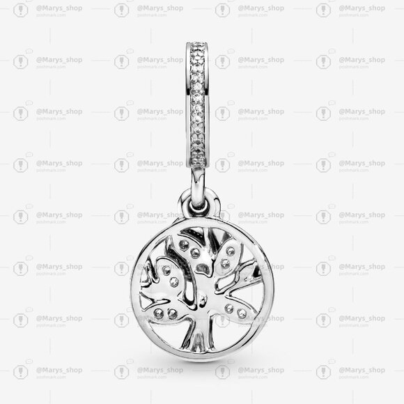 Pandora Sparkling Family Tree Dangle Charm - Picture 2 of 6